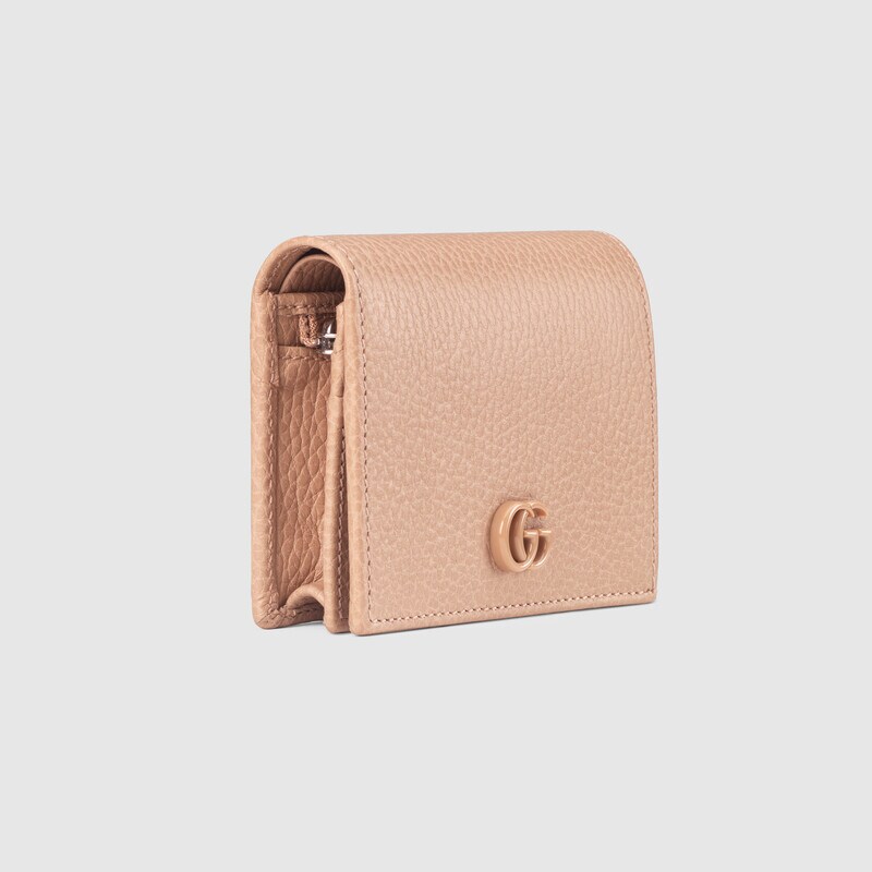 Gucci GG Marmont Card Case Wallet 456126 Pink